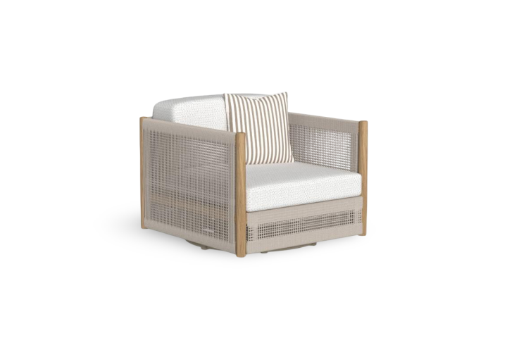 Dolcevita Teak Sillón Giratorio